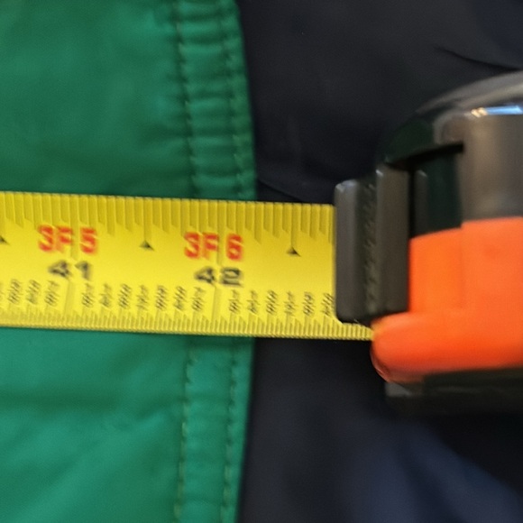 This is a two piece snowsuit by Spinnerin, green, size 50, whatever that means. - Picture 5 of 16